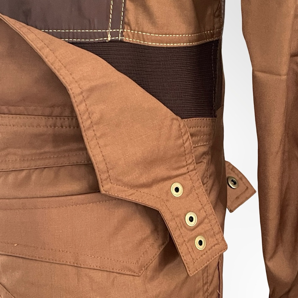 Men's Brown Lightweight Utility Jumpsuit in XL NWOT - Picture 9 of 11